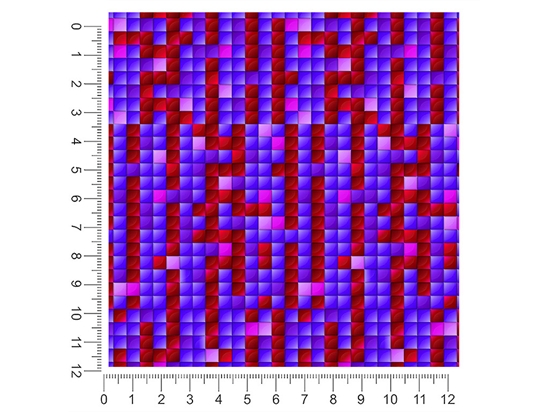 Electric Currents Mosaic 1ft x 1ft Craft Sheets