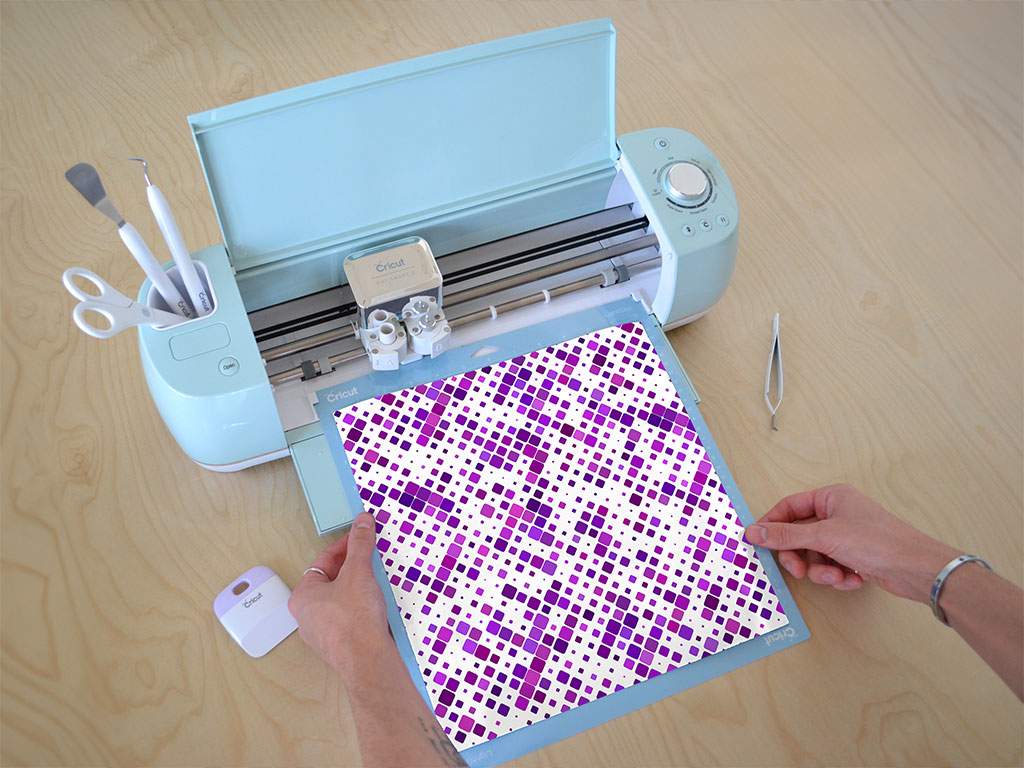 Lovely Iris Mosaic Cricut Compatible Vinyl