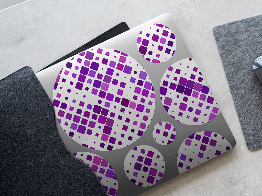 Lovely Iris Mosaic DIY Laptop Stickers