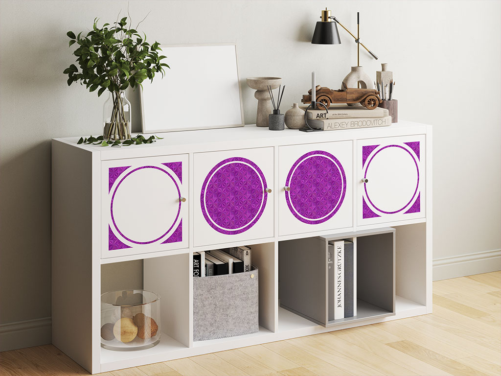 Purpureus Compass Mosaic DIY Furniture Stickers