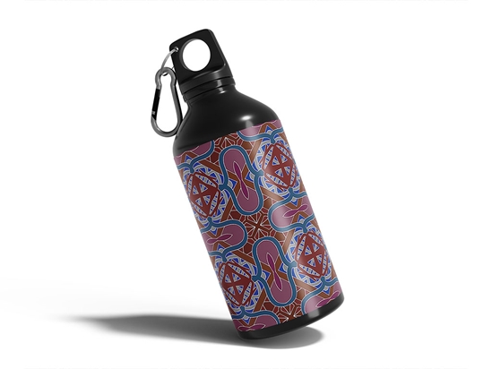 Sweet Sangria Mosaic Water Bottle DIY Stickers