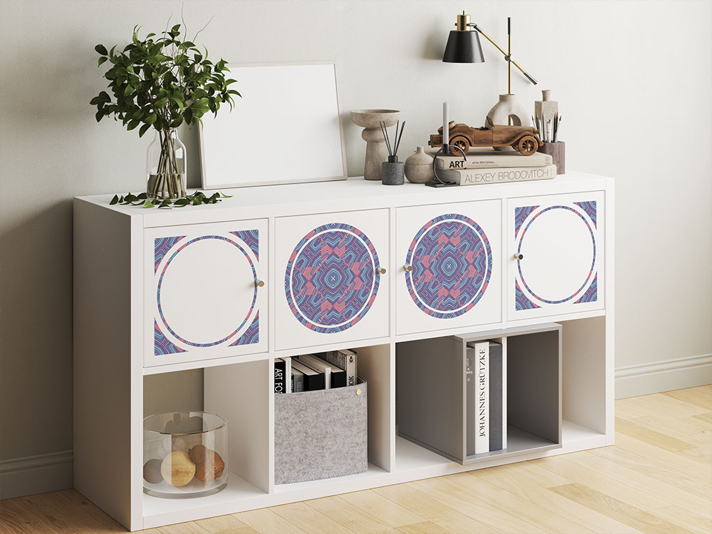 Ultra Violet Mosaic DIY Furniture Stickers