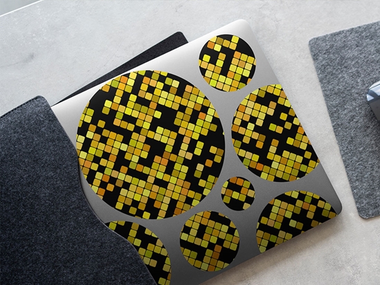 Honey Dijon Mosaic DIY Laptop Stickers