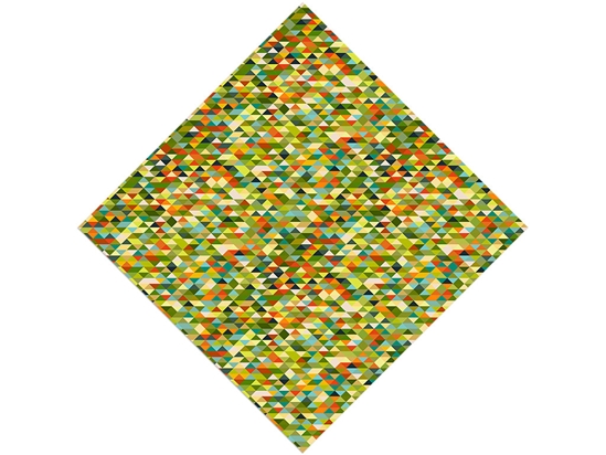 Safety First Mosaic Vinyl Wrap Pattern