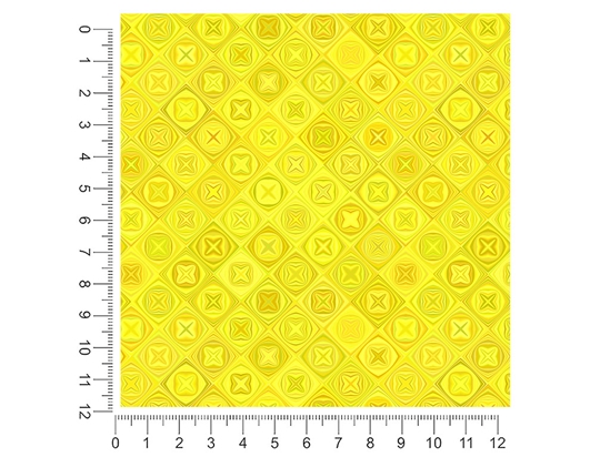 Sour Lemon Mosaic 1ft x 1ft Craft Sheets