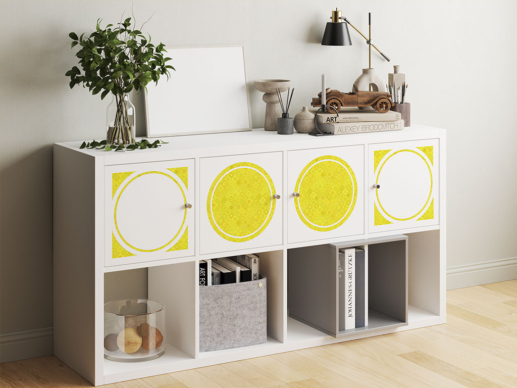 Sour Lemon Mosaic DIY Furniture Stickers