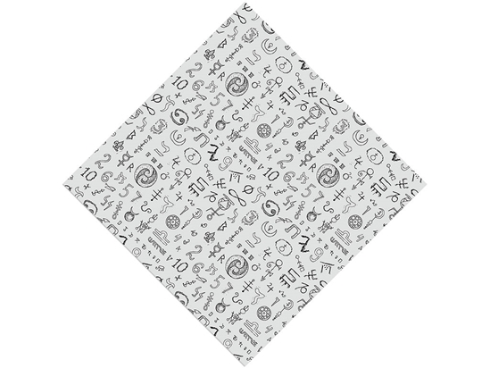 Ancient Symbology Mystic Vinyl Wrap Pattern