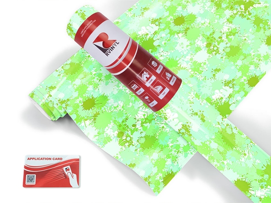 Money Mile Paint Splatter Craft Vinyl Roll