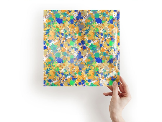 Sour Times Paint Splatter Craft Sheets