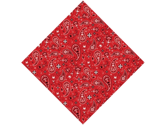 Classic Bandana Paisley Vinyl Wrap Pattern