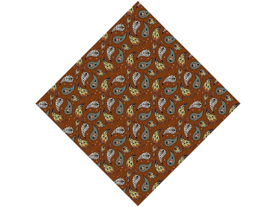 Cowboy Wrangling Paisley Vinyl Wrap Pattern