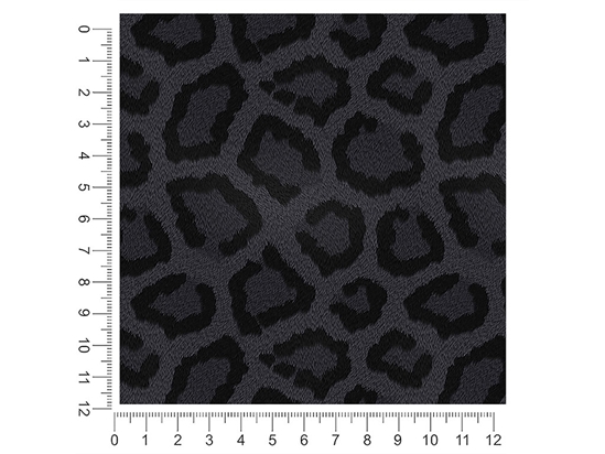 Negro Panther Animal Print 1ft x 1ft Craft Sheets