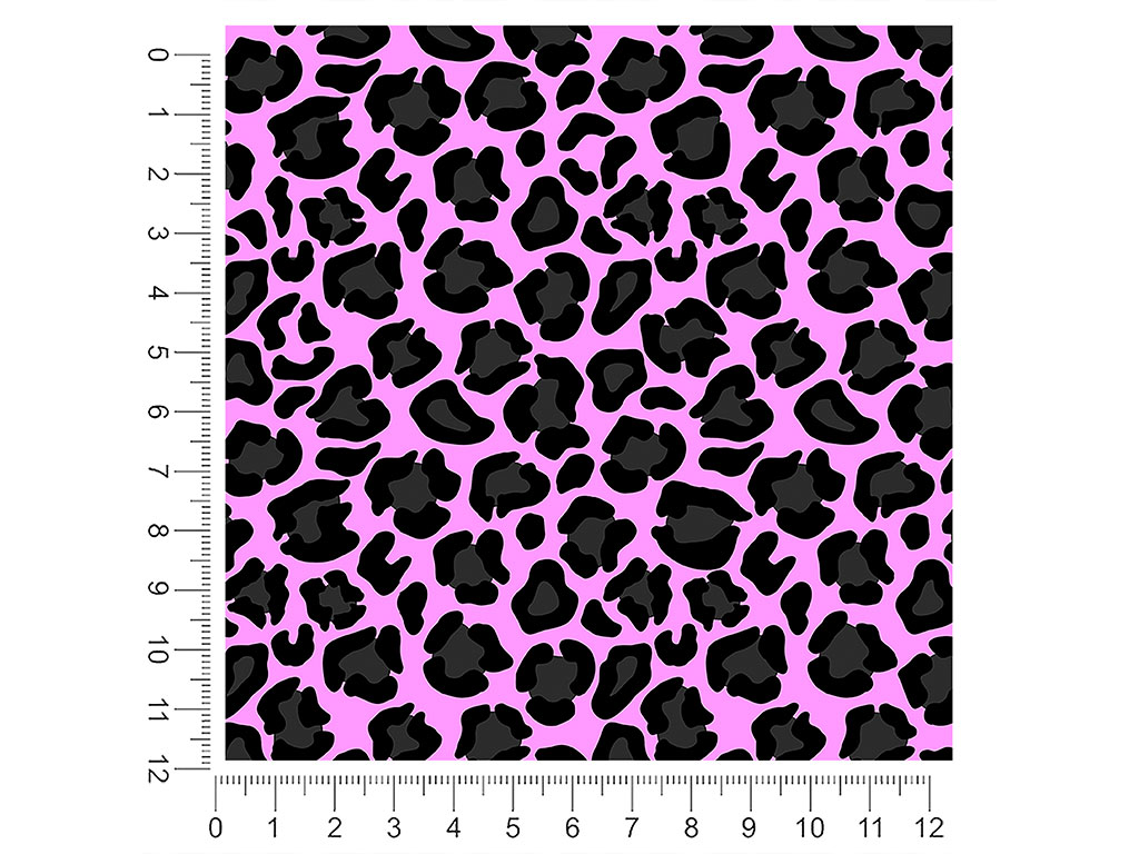 Pink Panther Animal Print 1ft x 1ft Craft Sheets