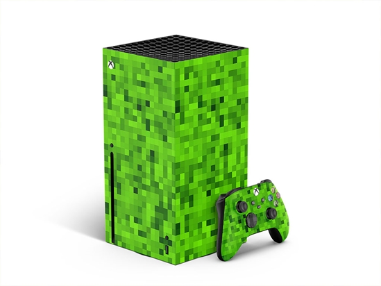 Overgrown Lawn Pixel XBOX DIY Decal