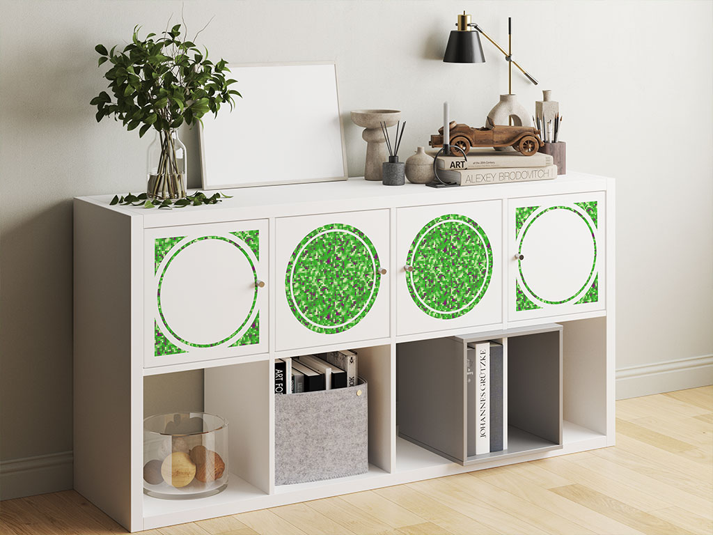 Wicked Malachite Pixel DIY Furniture Stickers