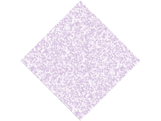 Pure Snow Pixel Vinyl Wrap Pattern