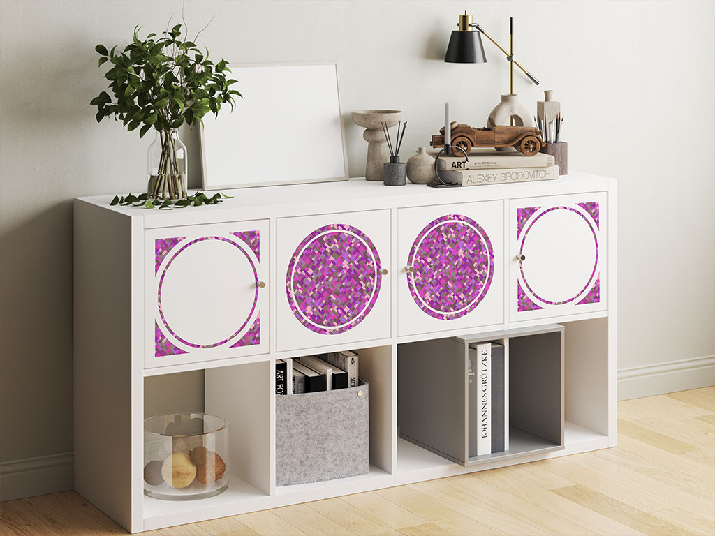 British Mountbatten Pixel DIY Furniture Stickers