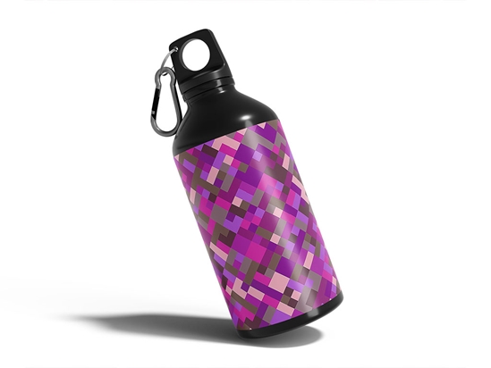 British Mountbatten Pixel Water Bottle DIY Stickers