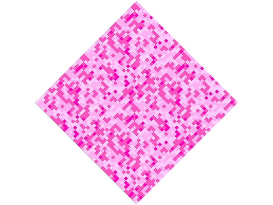 Red Purple Pixel Vinyl Wrap Pattern