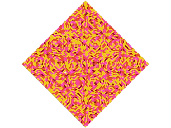 Strawberry Lemonade Pixel Vinyl Wrap Pattern