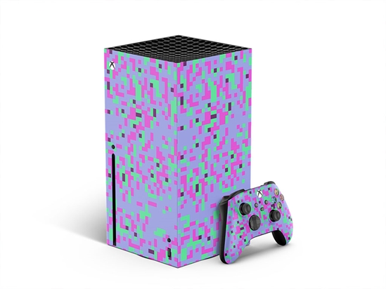 Cyber Grapes Pixel XBOX DIY Decal