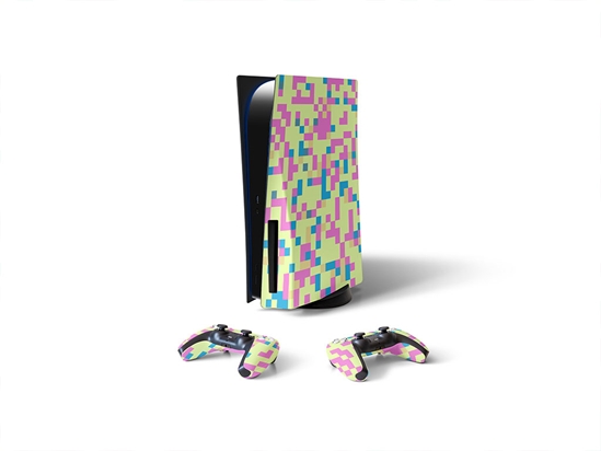 Kalamata Olive Pixel Sony PS5 DIY Skin