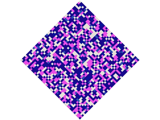 Turning Violet Pixel Vinyl Wrap Pattern