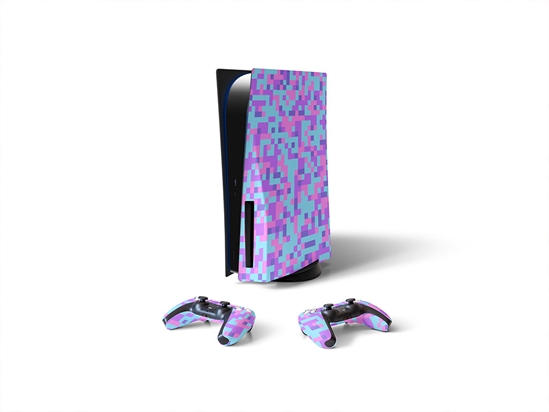 You Mauve Me Pixel Sony PS5 DIY Skin