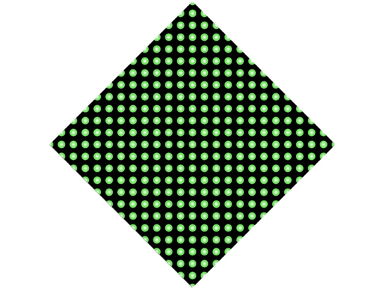 Green Machine Polka Dot Vinyl Wrap Pattern