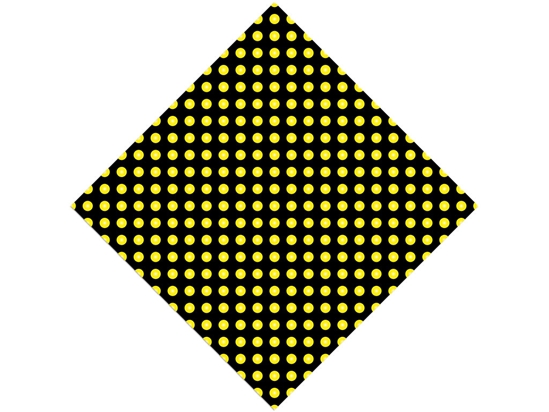 Hi Yellow Polka Dot Vinyl Wrap Pattern