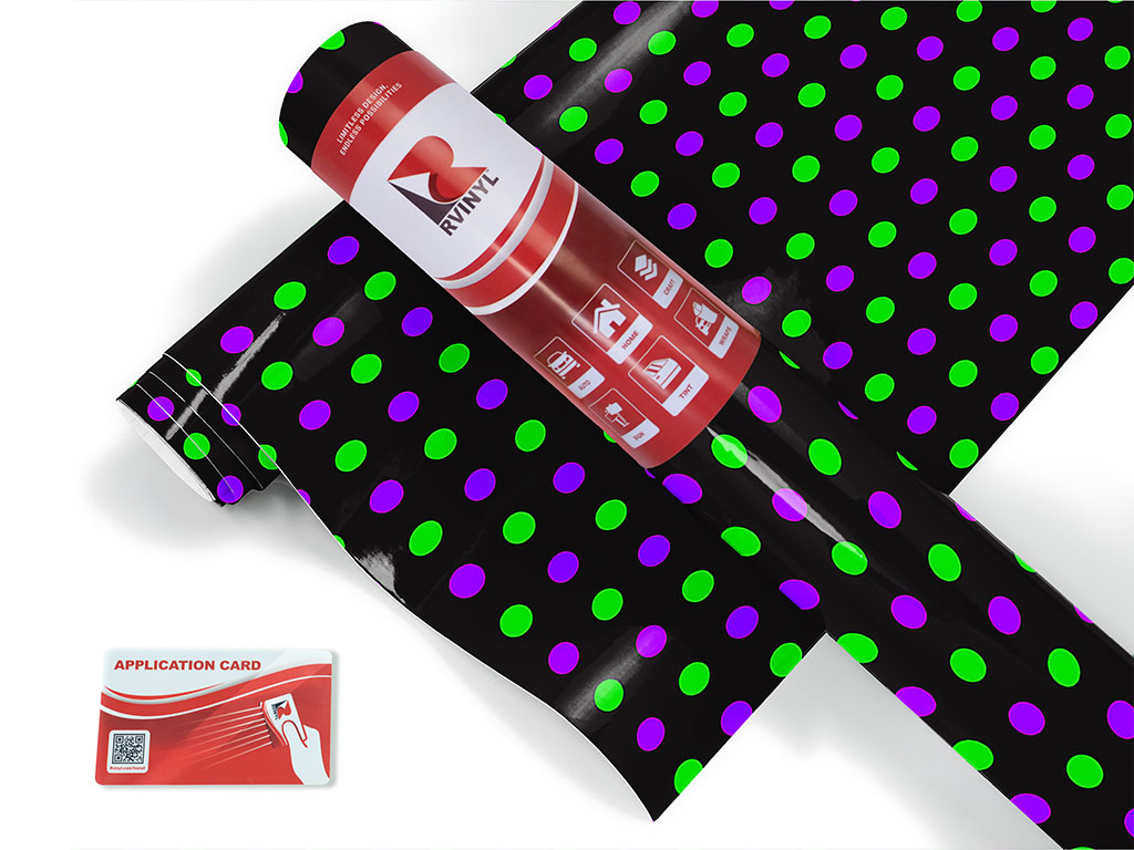 Sneaking Suspicion Polka Dot Craft Vinyl Roll