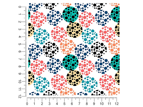 Dot Inception Polka Dot 1ft x 1ft Craft Sheets