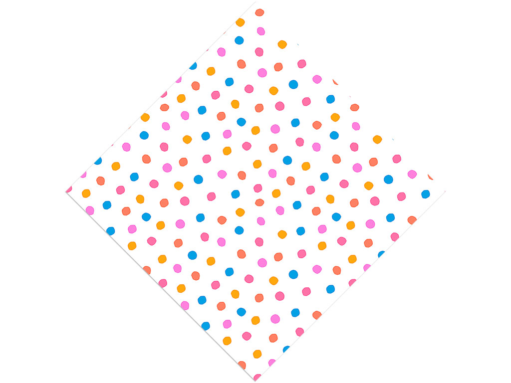 Easter Breeze Polka Dot Vinyl Wrap Pattern