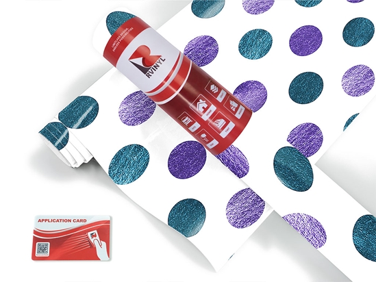 Good Evening Polka Dot Craft Vinyl Roll