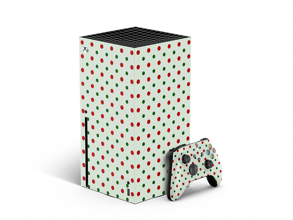 Holly Jolly Polka Dot XBOX DIY Decal