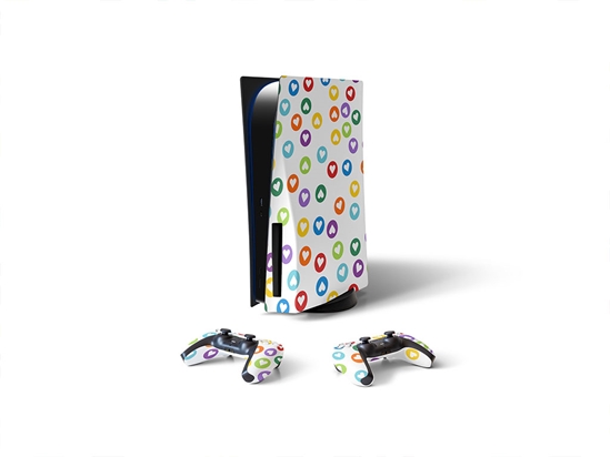 Secret Crush Polka Dot Sony PS5 DIY Skin