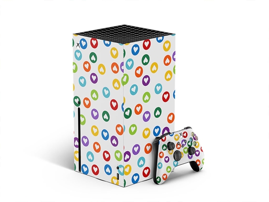 Secret Crush Polka Dot XBOX DIY Decal