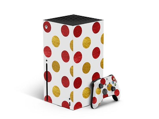 Traffic Lights Polka Dot XBOX DIY Decal