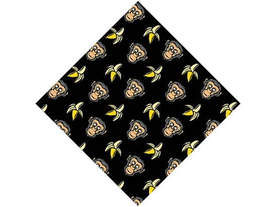 Go Bananas Primate Vinyl Wrap Pattern