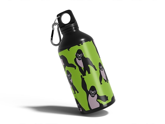 Striking Poses Animal Water Bottle DIY Stickers