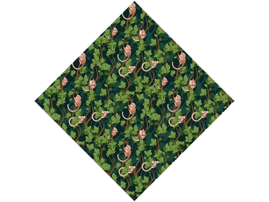 Shy Tarsiers Primate Vinyl Wrap Pattern