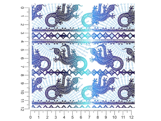 Frozen Geckos Animal 1ft x 1ft Craft Sheets