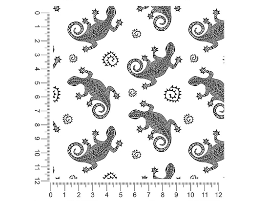 Grecian Geckos Animal 1ft x 1ft Craft Sheets