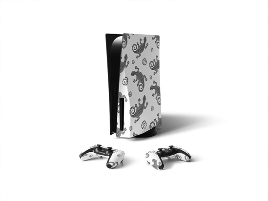 Grecian Geckos Animal Sony PS5 DIY Skin