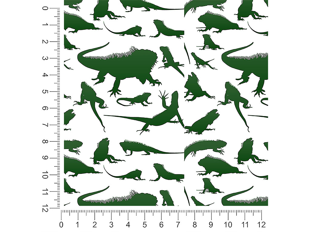 Komodo Dragons Animal 1ft x 1ft Craft Sheets