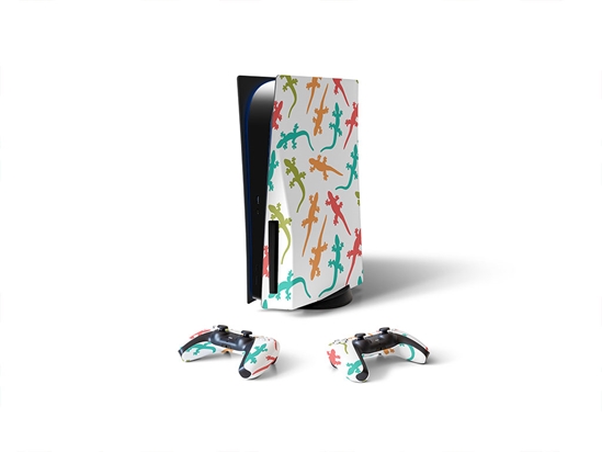 Matte Geckos Animal Sony PS5 DIY Skin