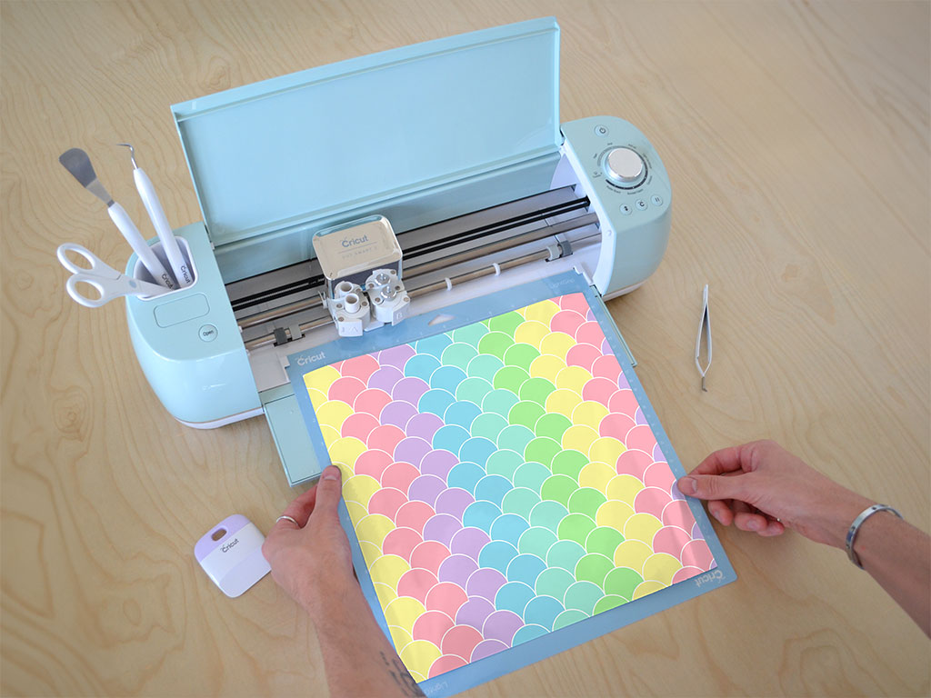 Pastel Scales Animal Cricut Compatible Vinyl