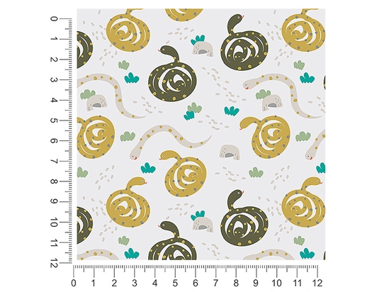 Smiling Serpents Animal 1ft x 1ft Craft Sheets