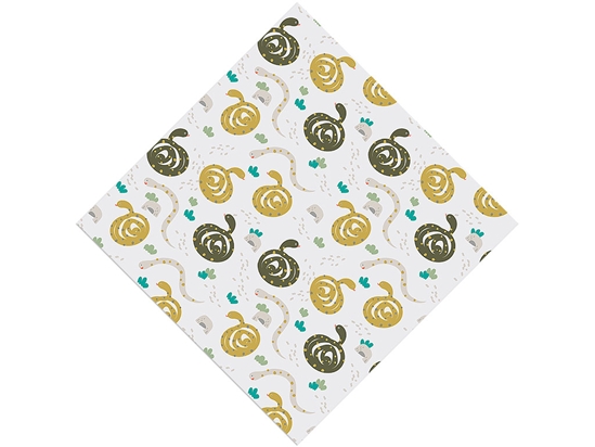 Smiling Serpents Reptile Vinyl Wrap Pattern