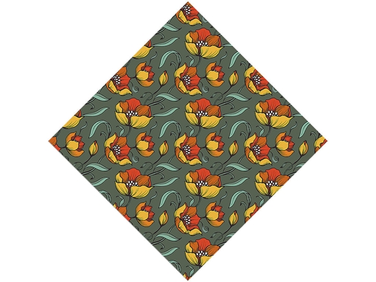 Belle De Jour Retro Vinyl Wrap Pattern